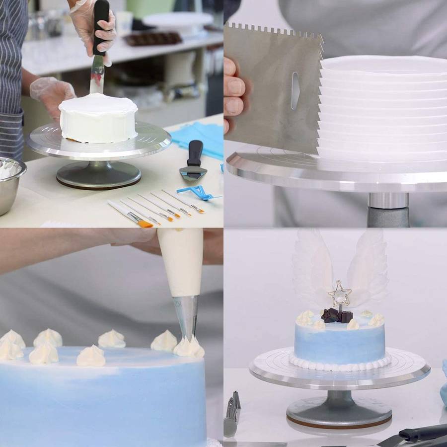 35 In 1 Aluminium Cake Turntable