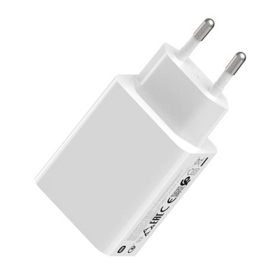 Xiaomi - 22.5W Fast Charge Power Adapter (Type-A)-White - Xiaomi - 22.5W Fast Charge Power Adapte...