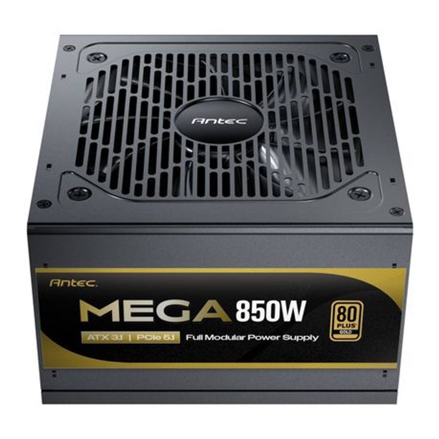 Antec - MEGA 850W 80 PLUS Gold ATX3.1 PCIE 5.1 Fully Modular Power Supply - Antec - MEGA 850W 80 ...