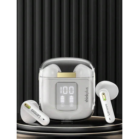 LENOVO THINKPLUS - LP6PRO - Passive Noise Cancelling Earbuds - White