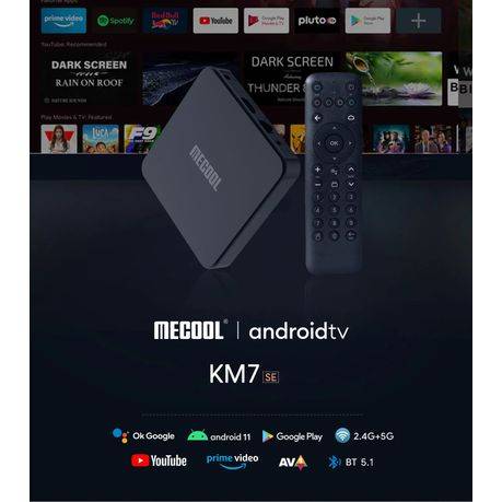 Mecool KM7 4K UHD Android TV Box - Google and Netflix Certified
