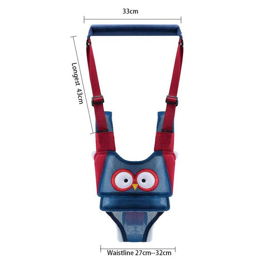 Adjustable Handheld Baby Walking Harness Kids Detachable Walker