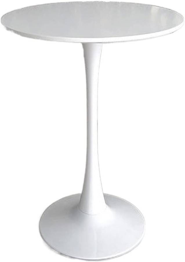 Round Dinning Table-Black/White