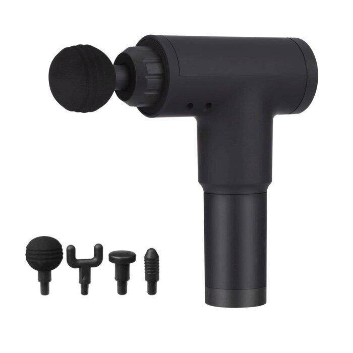 Fascial Muscle Massage Gun With 4 Massage