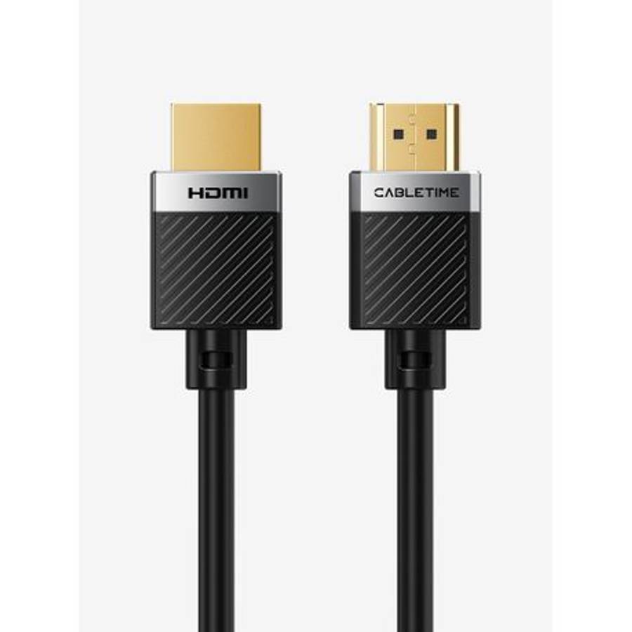 Cabletime - 4K 60Hz HDMI High-Speed Cable - 1.5 Meter -18Gbps Bandwidth - Cabletime - 4K 60Hz HDM...