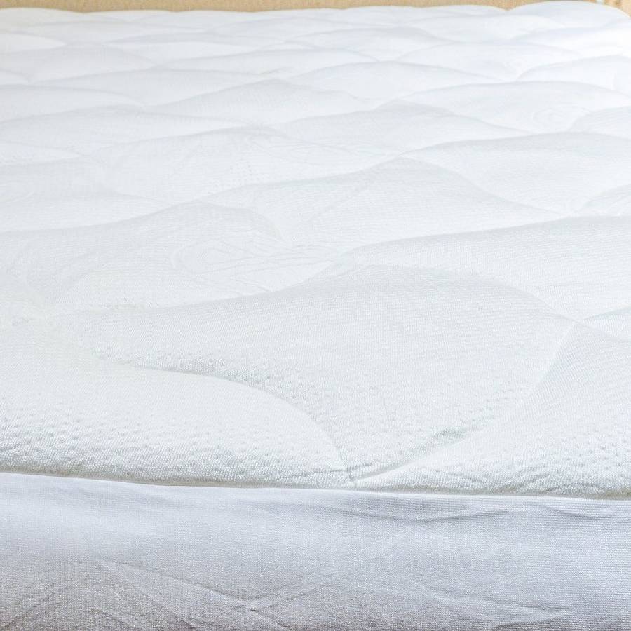 Jack Brown Luxury Queen Size Bamboo Plush Mattress Topper (SECOND HAND)