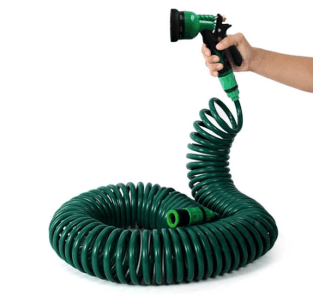 Garden 15m Spiral Hose Set