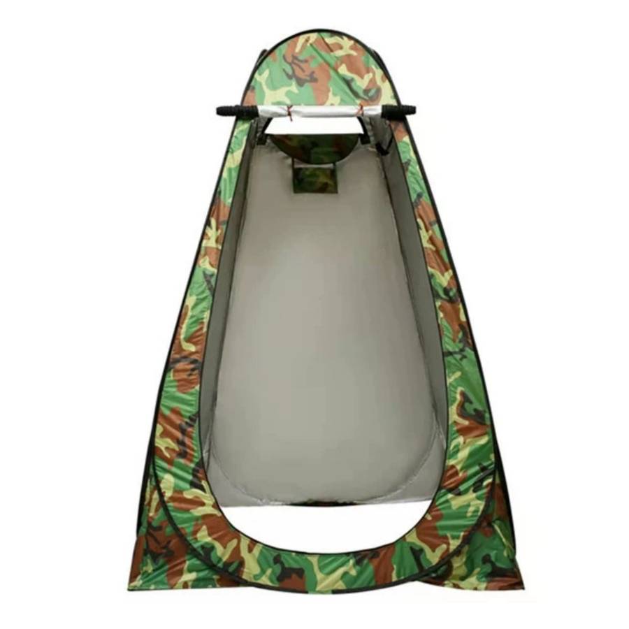 Pop-Up Camping Shower Tent With Solar Shower Bag