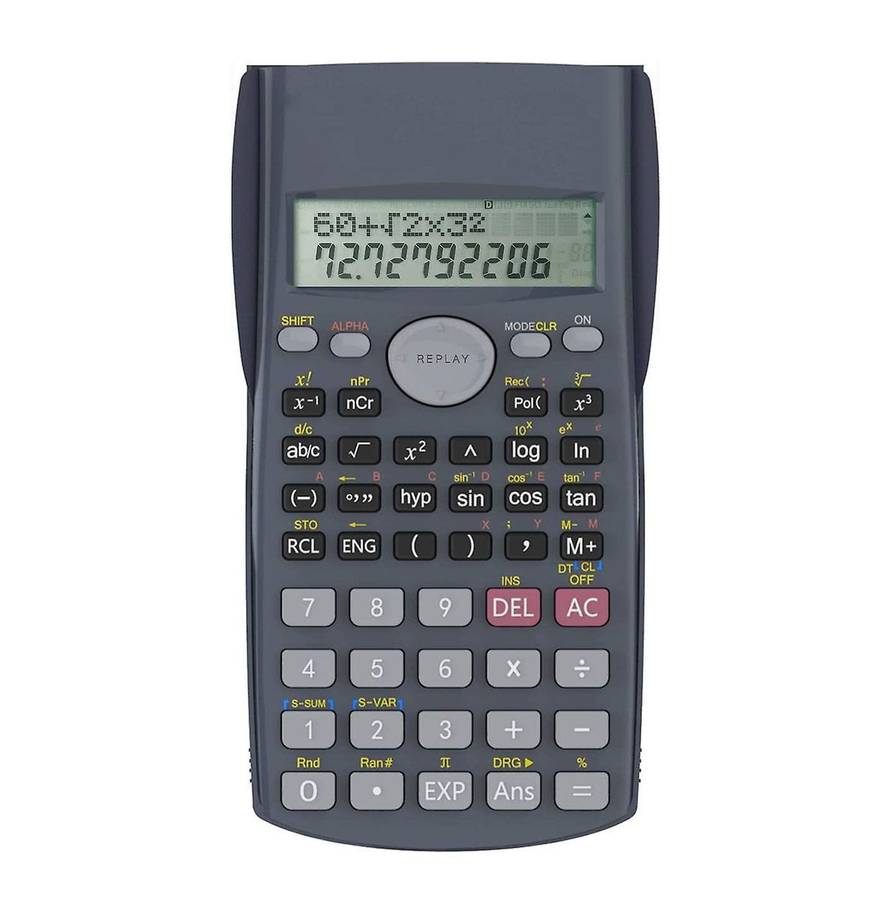 School Scientific Calculator With 240 Calculations Function