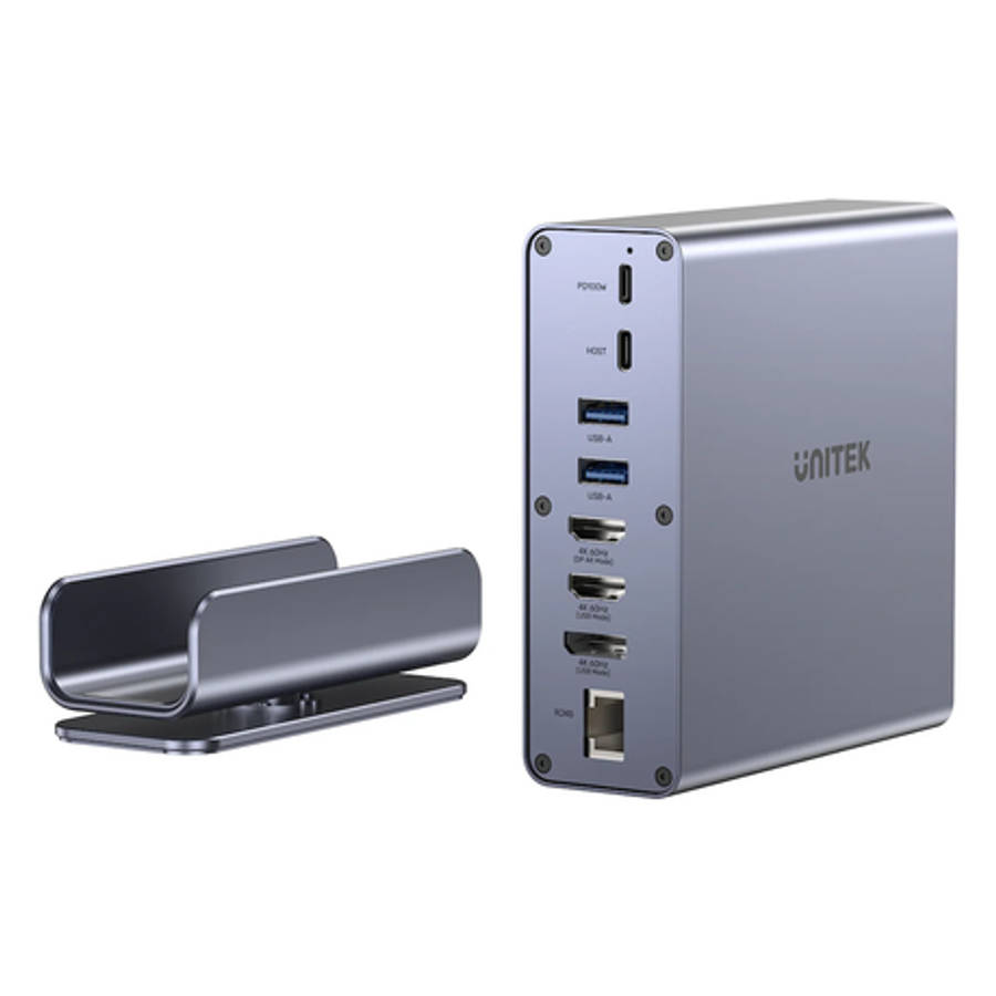 Unitek - 15in1 Triple 4K Universal Displaylink Port Replicator Supporting MST - Unitek - 15in1 Tr...