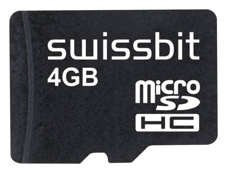 Swissbit (SFSD4096L3BM1TO-I-GE-2B1-STD) Flash Memory Card, 4 GB