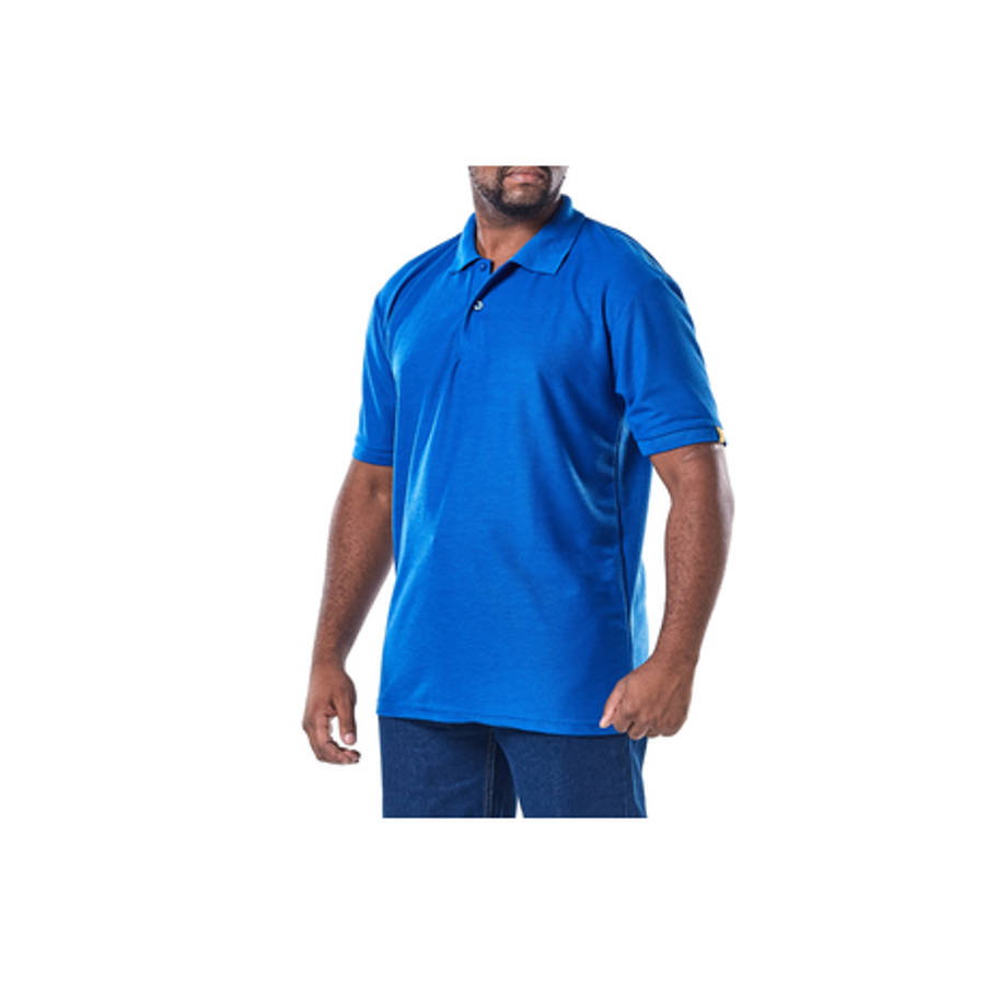 Dromex - 100% Polyester Golfer - Royal Blue - 4XL - Dromex - 100% Polyester Golfer - Royal Blue -...