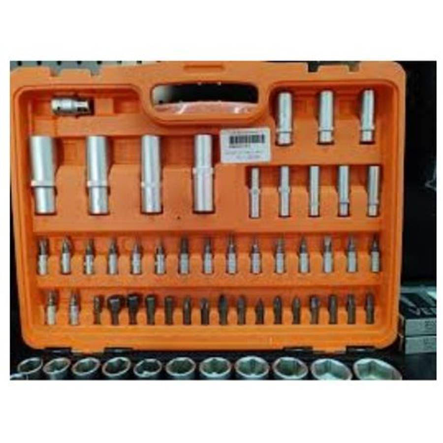 Kendo - 94 Piece Socket Tool Set in Carry Case - Kendo - 94 Piece Socket Tool Set in Carry Case