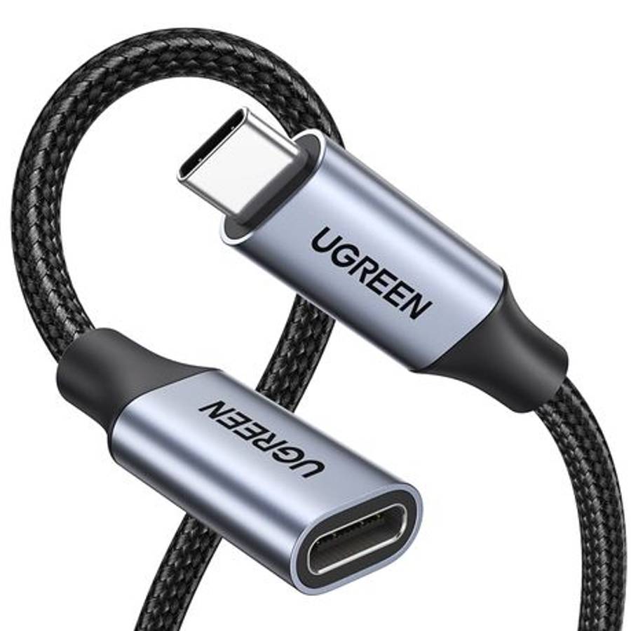 Ugreen - Type-C 3.1 Gen2 Extension Cable - 10Gbps, PD 100W (1m) - Ugreen - Type-C 3.1 Gen2 Extens...