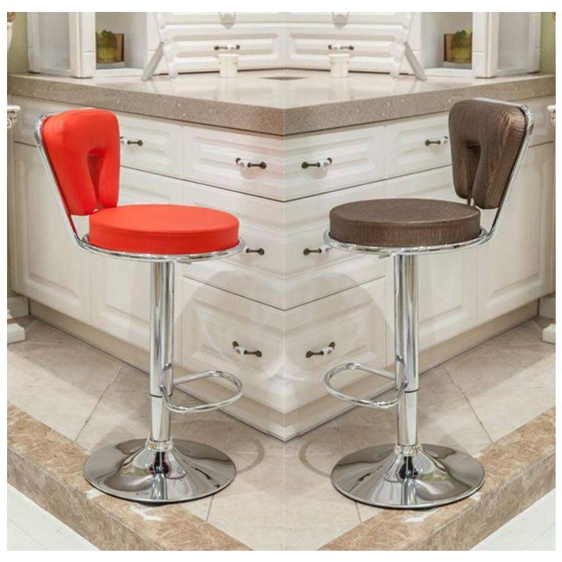 Pack of Two Bar Stools or Kitchen Counter Chairs