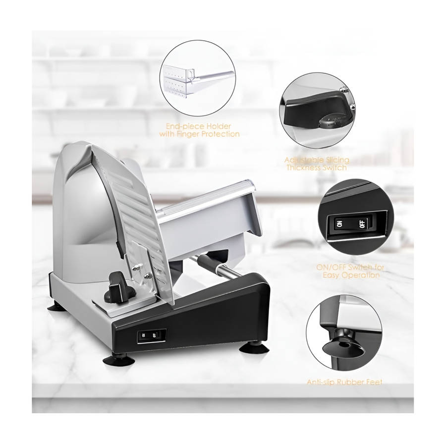 Safety Stainless Steel Adjustable Thickness Food Chopper Slicer