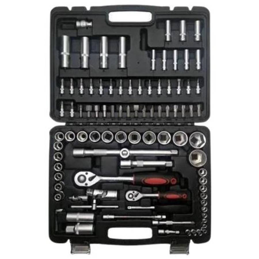 Stallion - Drive Socket Set 1/4" and 1/2" - 94 Piece - Stallion - Drive Socket Set 1/4" and 1/2" ...