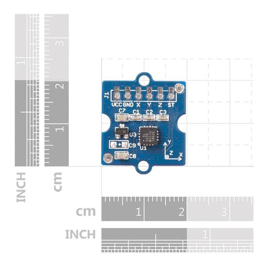 Seeed Studio (101020051) Digital Accelerometer Board, 3 Axis, Arduino Board