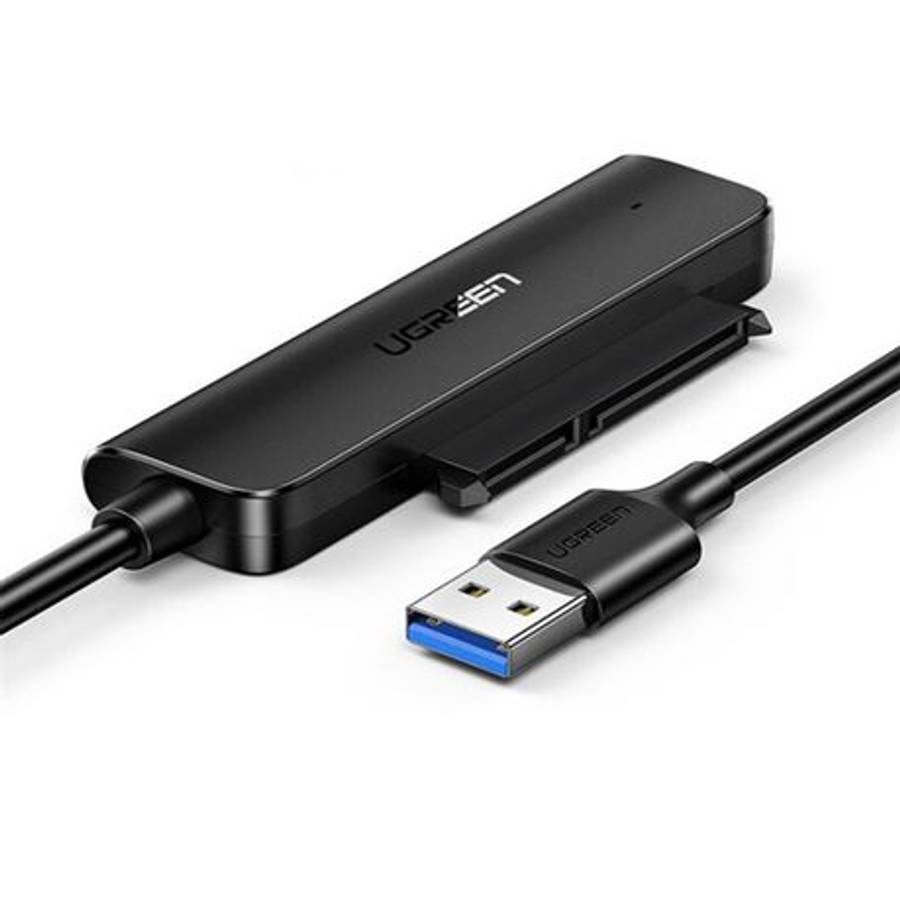 Ugreen - CM321 USB-A 3.0 to 2.5" SATA Converter-Black - Ugreen - CM321 USB-A 3.0 to 2.5" SATA Con...