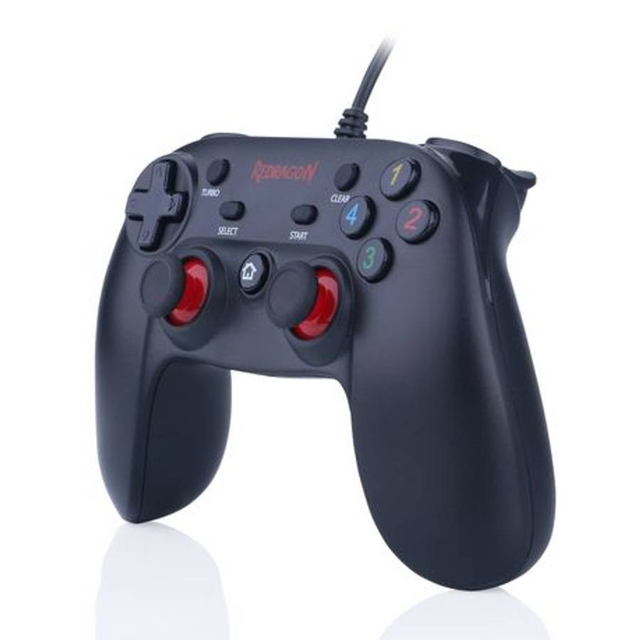 Redragon - Saturn Analog PC Controller - Black - Redragon - Saturn Analog PC Controller - Black