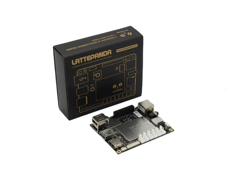 DFRobot (DFR0470-ENT) SBC, LattePanda V1, Intel Atom, X5-Z8350, 4GB RAM