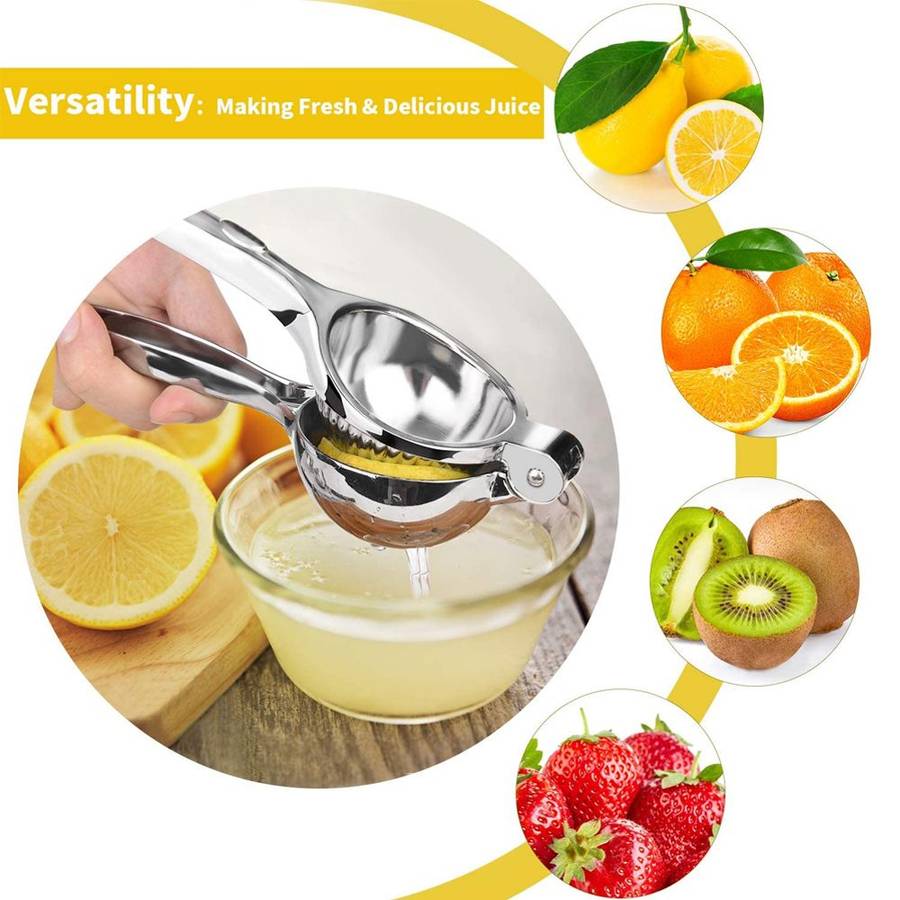 Home Stainless Steel Heavy Duty Lemon Squeezer Bar Tool