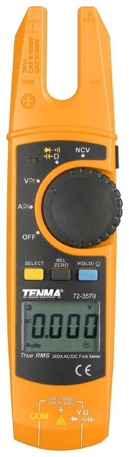 Tenma 72-3545 200A True RMS Fork Meter