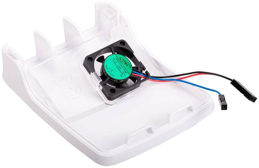 Raspberry-Pi (SC0448) Fan, Raspberry Pi 4 Case, 1.4 CFM, 5V