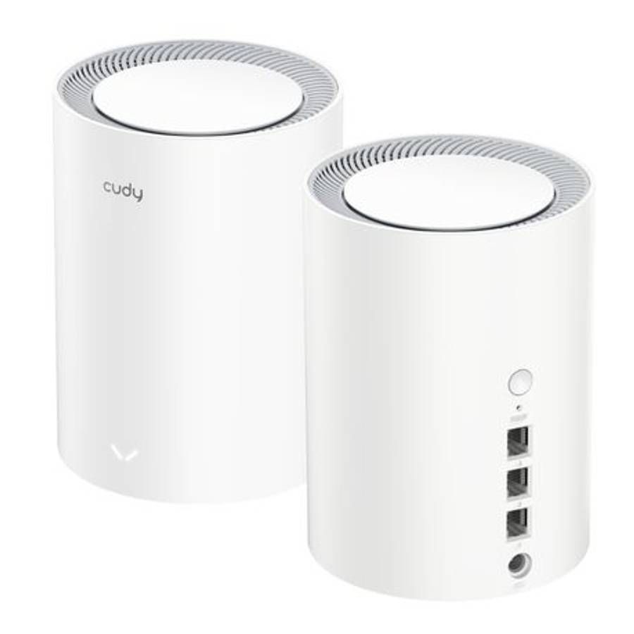 Cudy - BE3600 Gigabit Mesh Wi-Fi 7 System  2 Pack - Cudy - BE3600 Gigabit Mesh Wi-Fi 7 System ...