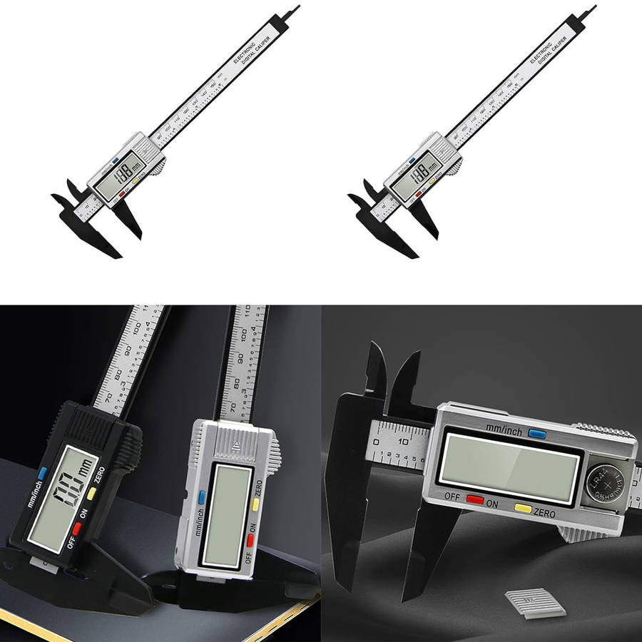 6" Digital Caliper Vernier Gauge Micrometer