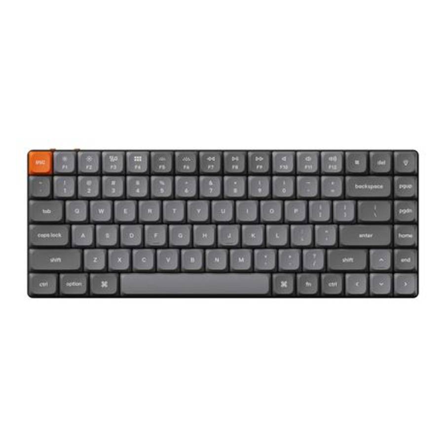 Keychron - K3 Max QMK/VIA Wireless 75% Custom Mechanical Keyboard | RED Switches - Keychron - K3 ...