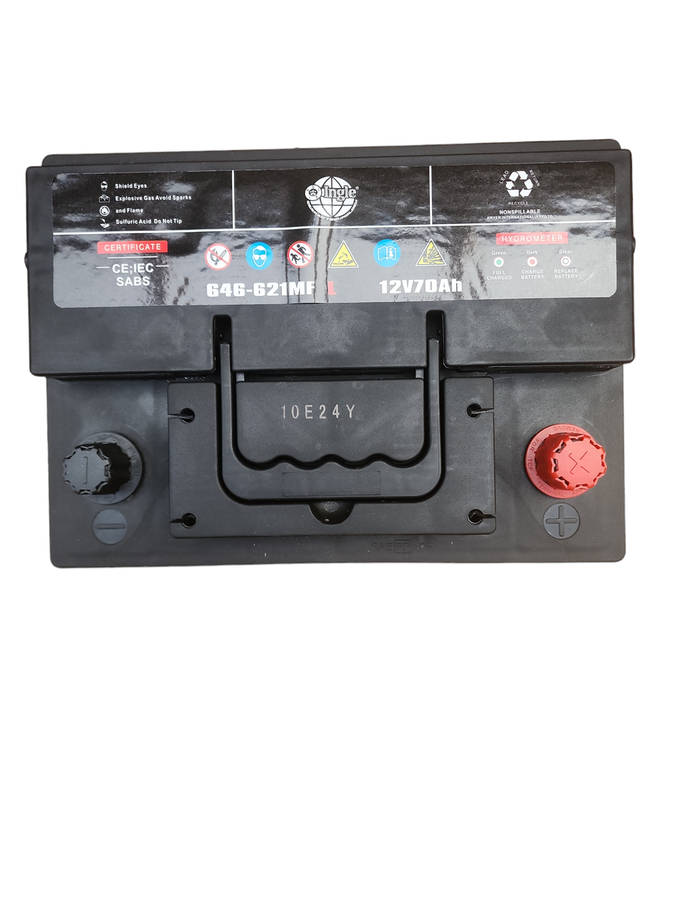 621-646 12V70Ah - Maintenance Free INGLE Car Battery