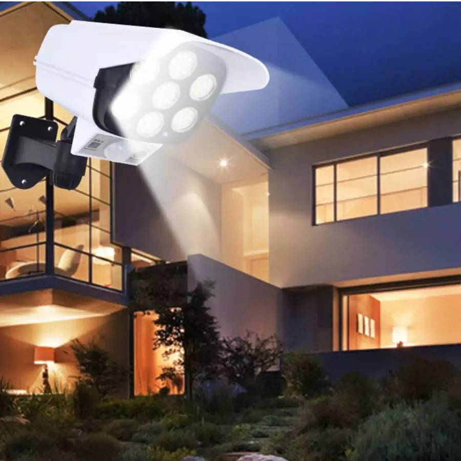 Solar Outdoor Security Movement Sensor Light With Remote - JD-2178T