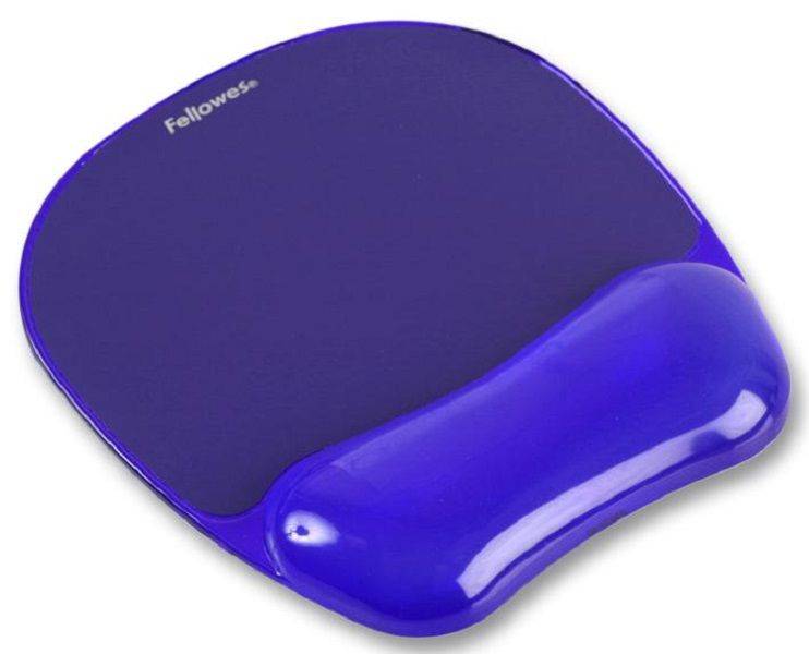 Fellowes (91141) Mouse Pad, Gel, Blue