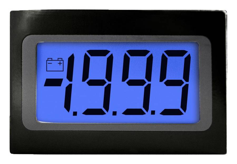 Lascar (SP400-BLUE) Digital Panel Meter, , 3-1/2 Digits, DC Voltage