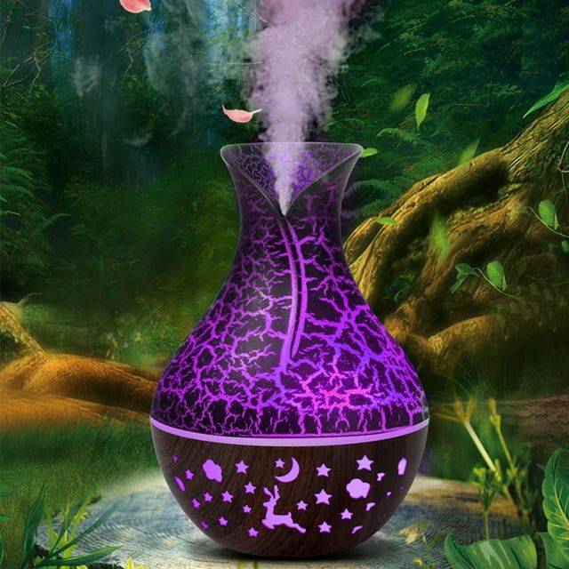 Mini Usb Aroma Diffuser Humidifier With 7 Colour Changing LED