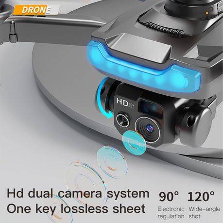 P15 - 4K HD Brushless Drone With Six Gyroscope Technology - Black