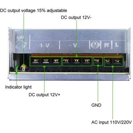 12V - 30A 360w Switching Power Supply