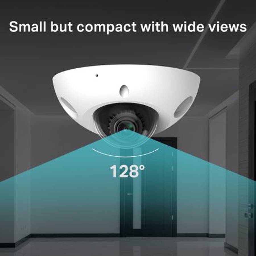 Tp-Link - Vigi C230Imini-2.8 3MP IR Mini Dome Network Camera (2.8mm) - Tp-Link - Vigi C230Imini-2...