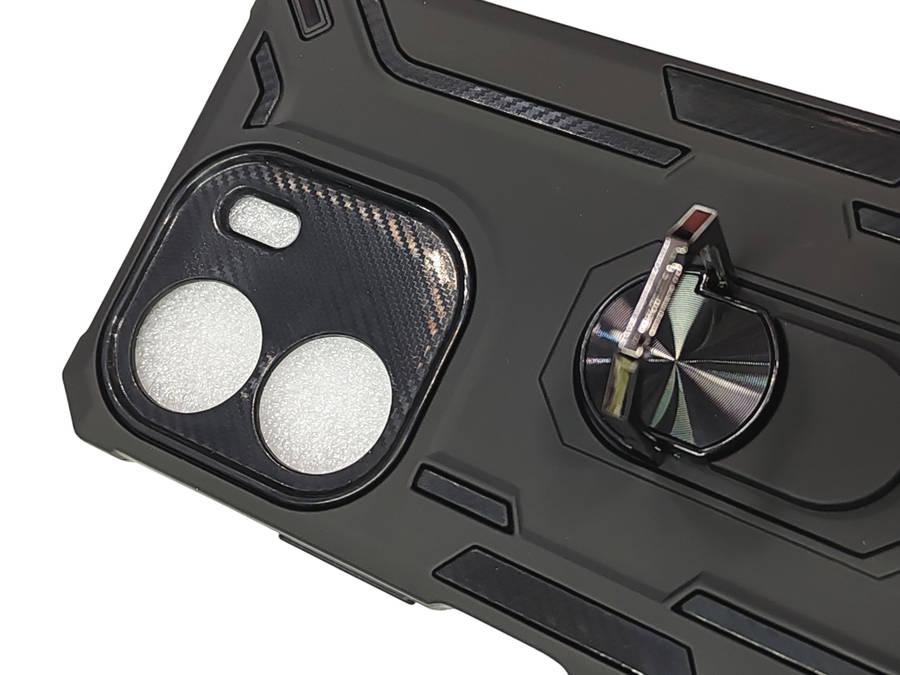 Shockproof Cover with Metal Ring Holder for Redmi 13c