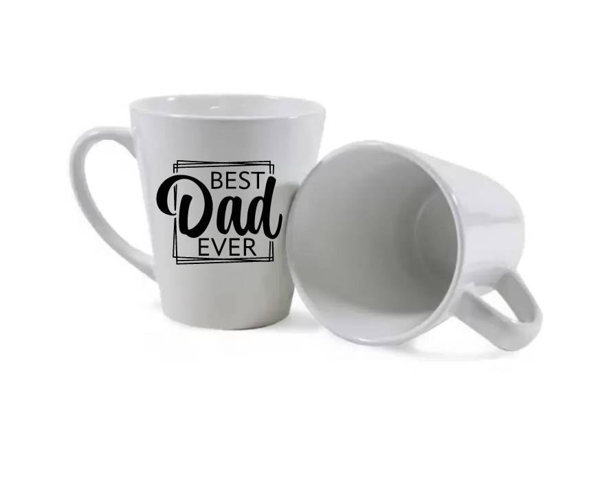 Best Dad Ever Conical Coffee Mug