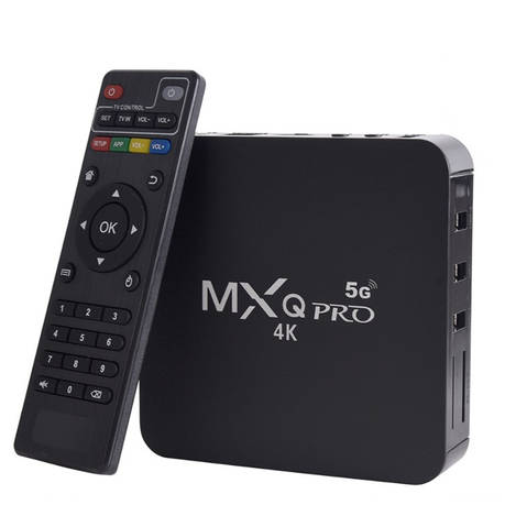 MXQ Pro TV Box 4K 5G HD Android 11.1 Rocket Processor Chip