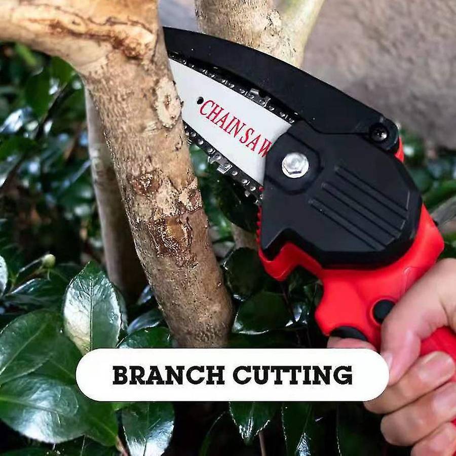24V mini electric chainsaw rechargeable 4-Inch Lithium Battery Portable electric saw with Case