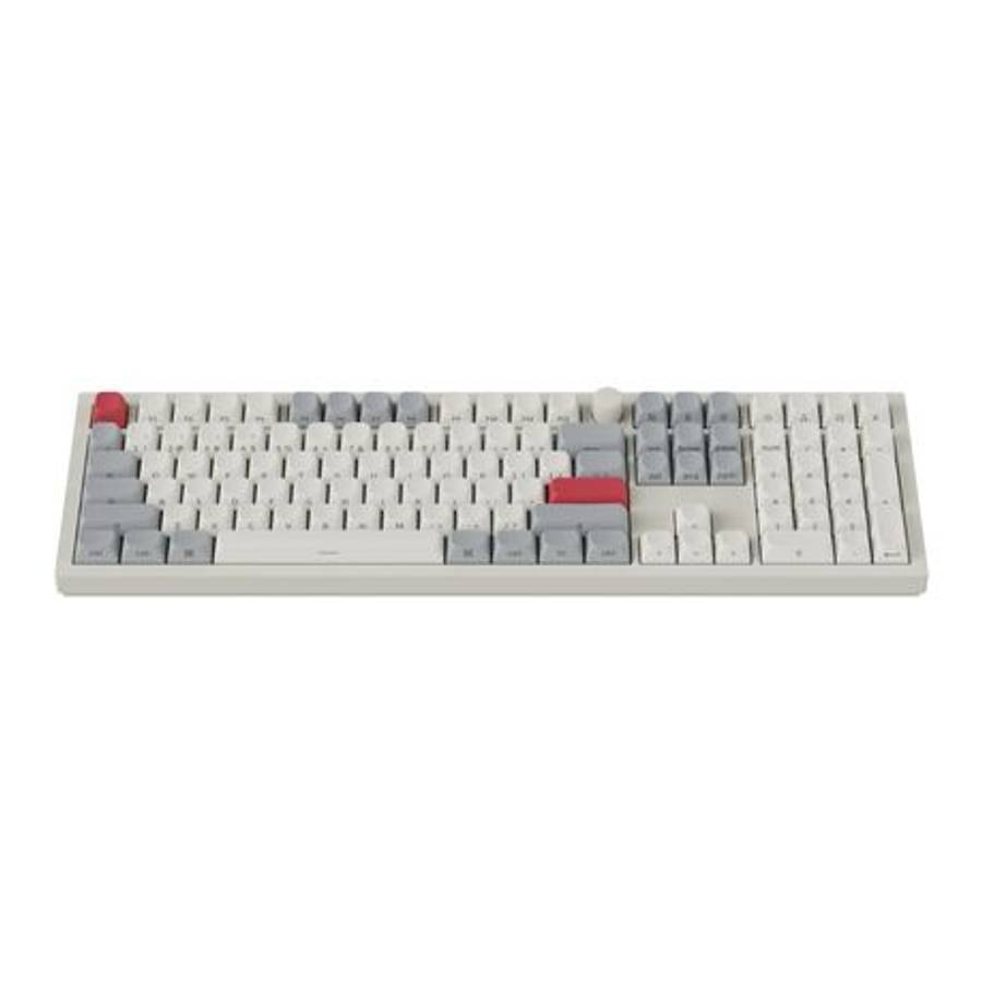 Keychron - Q6 Max QMK/VIA Wireless Custom Mechanical Keyboard OSA Gateron Red Jupiter Switches - ...