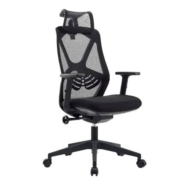 Office Chairs - Executive High Back Mesh Ergonomic - Black Colour