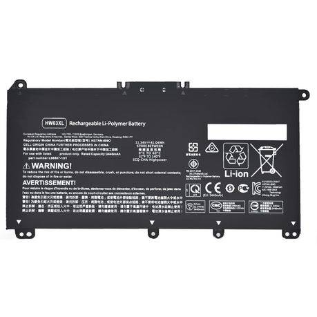 Battery for HP Pavilion 15-EG, 15-eg0067ST, 15-eg0027OD Series (HW03XL)