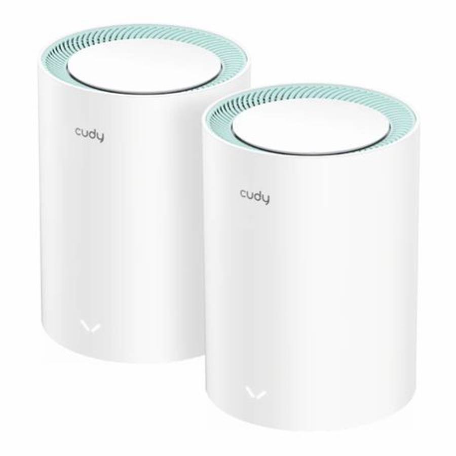 Cudy - AX1500 Gigabit Mesh Wi-Fi 6 System  2 Pack - Cudy - AX1500 Gigabit Mesh Wi-Fi 6 System ...