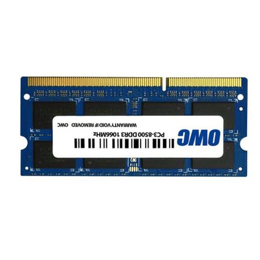 OWC - Mac 4GB DDR3 1066MHz SO-DIMM Memory Module | PC3-8500 - OWC - Mac 4GB DDR3 1066MHz SO-DIMM ...