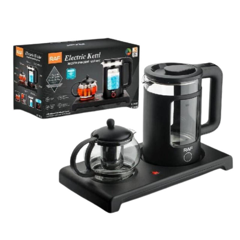 RAF R.7855 1500w High-End Electric Kettle with a Teapot