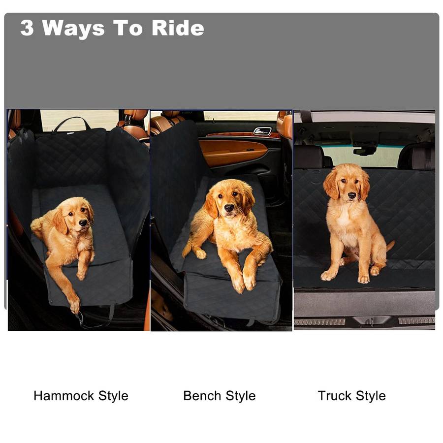 Gogooda Pet Car Seat Cover for Dogs Scratch Proof Machine Washable